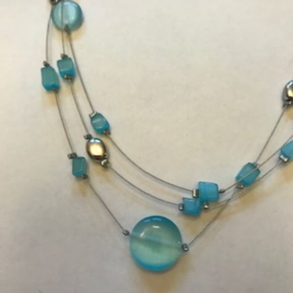 LIA SOPHIA Blue Lagoon necklace - Picture 3 of 4